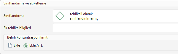 Sınıflandırma ve etiketleme